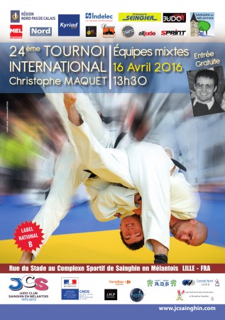 Affiche Tournoi international Christophe Maquet 160416