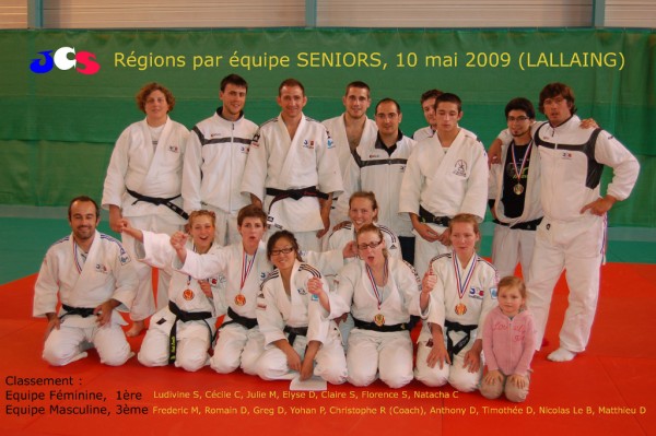 RegionsEquipeSeniors2009